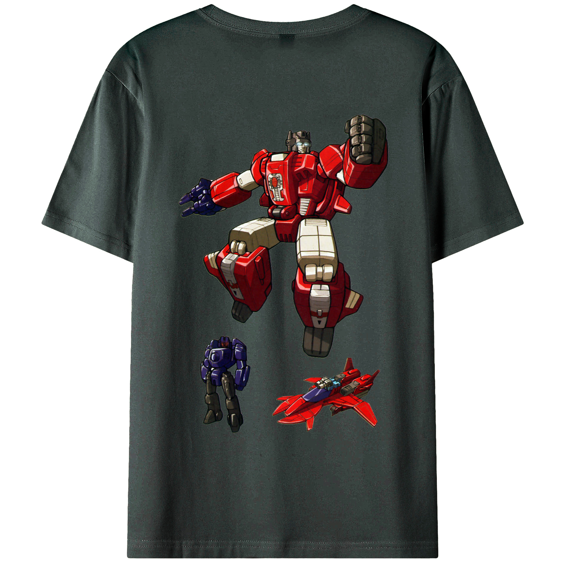 （画像用）  綿100％ メンズ半袖Tシャツ（バックプリント） 通気性